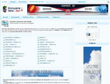 Tablet Screenshot of annuaire-liens-dur.fr